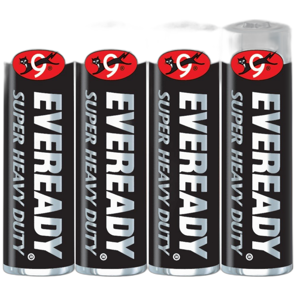 Eveready Heavy Duty, Batteries AA, (Pack of 4), Iphone (1215BP-4)