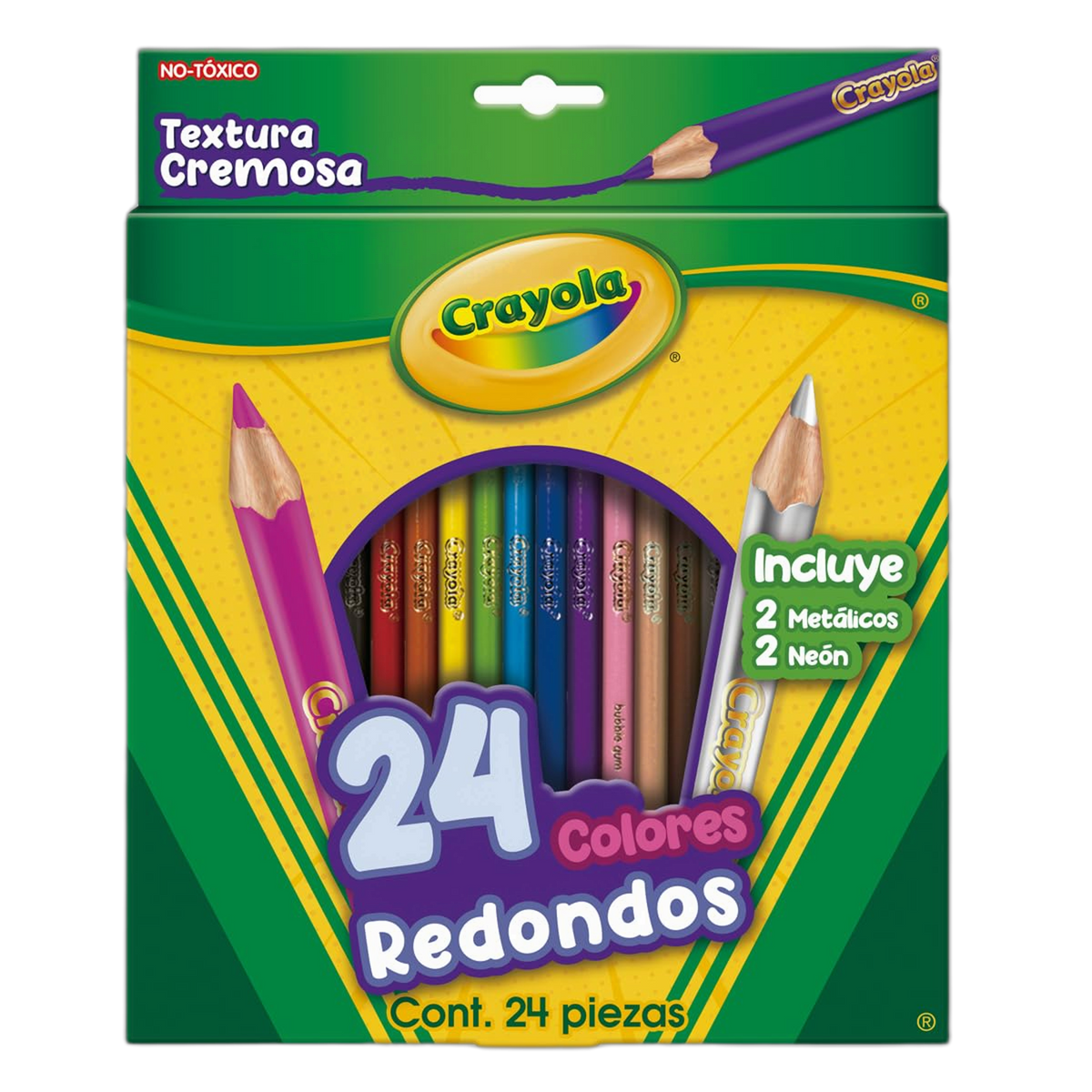 Crayola Colored Pencils, Coloring Supplies, 24 Count