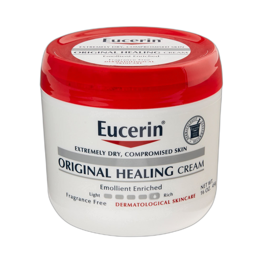 Eucerin Original Unscented Hand and Body Moisturizer Cream 16 oz. Jar 72140000021 1 Ct