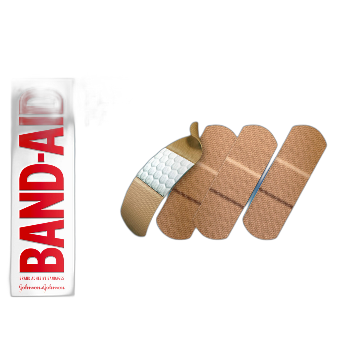 Band-Aid Brand Sterile Flexible Fabric Adhesive Bandages, Comfortable Flexible Protection & Wound Care for Minor Cuts & Scrapes, Pad Designed to Cushion Painful Wounds, One Size, 100 ct