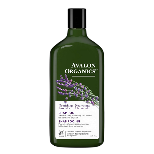 Avalon Organics Revitalizing Lavender Shampoo, For Smooth, Shiny, Touchably Soft Hair For Normal To Dry Hair, 11 Fluid Ounces
