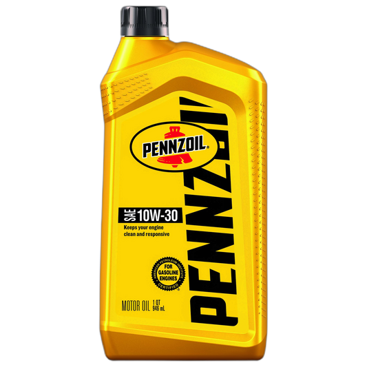 Pennzoil Motor Oil 10W-30 Motor Oil, 1 Quart