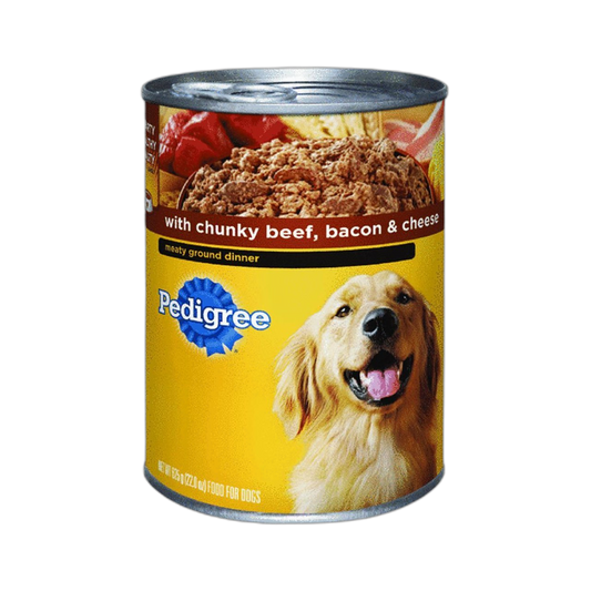 Pedigree 12 Piece Chunky Beef and Bacon Pet Treat, 22 oz