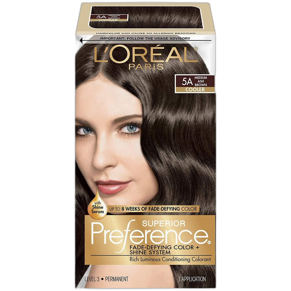L’Oreal ParisSuperior Preference - 5A Medium Ash Brown