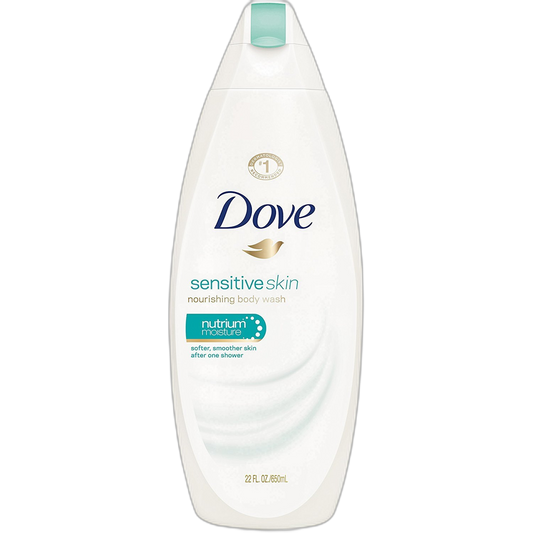 Dove Body Wash For Softer and Smoother Skin Sensitive Skin Hypoallergenic and Sulfate Free Body Wash 22 oz