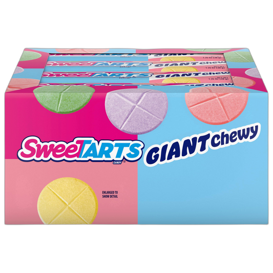 SweeTARTS Giant Chewy Candy, Sweet and Tart, 1.35 oz, 36 count