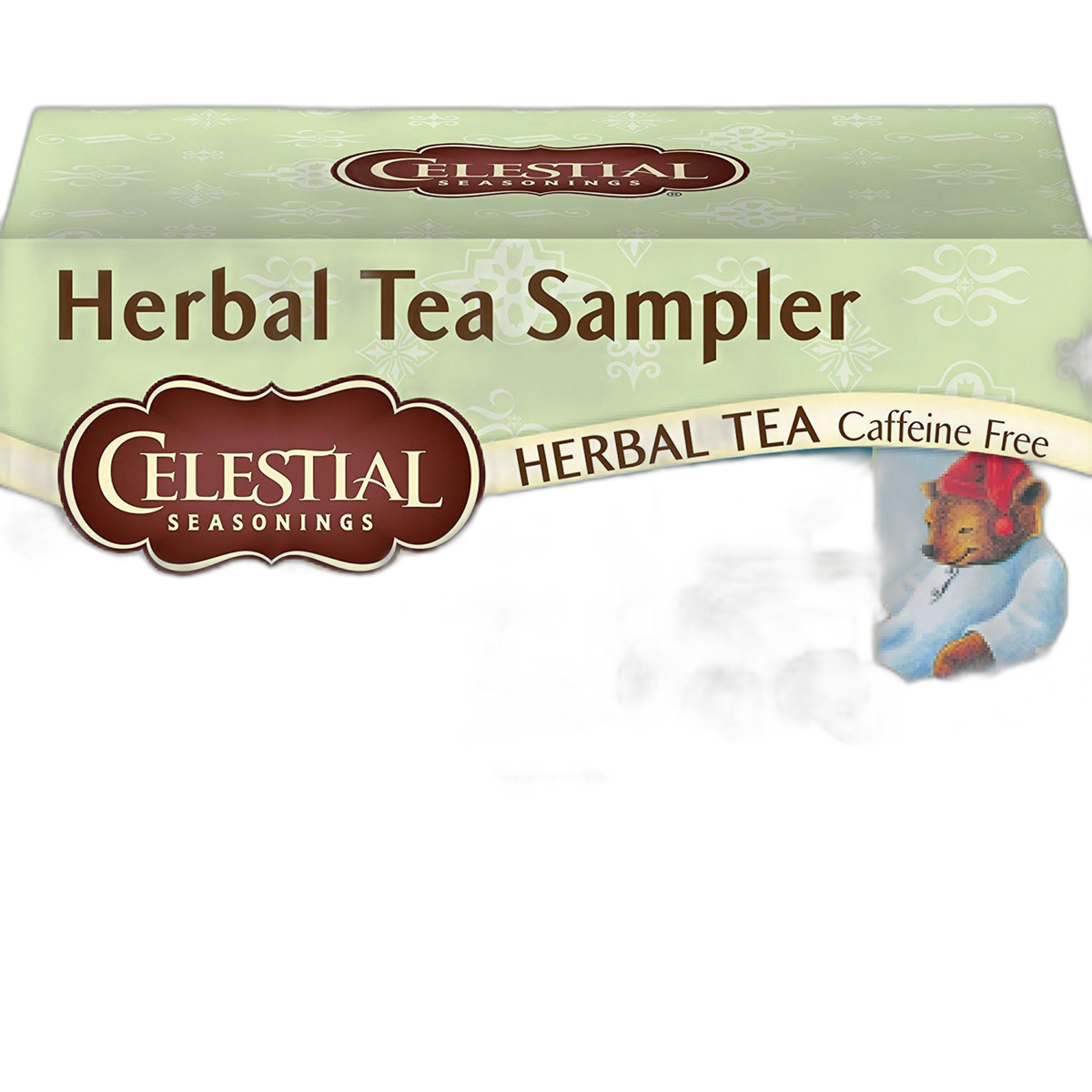 Celestial Seasonings Herbal Tea, Tea Sampler, 18 Count (Pack of 6)