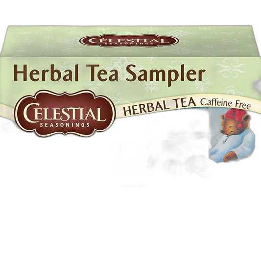 Celestial Seasonings Herbal Tea, Tea Sampler, 18 Count (Pack of 6)