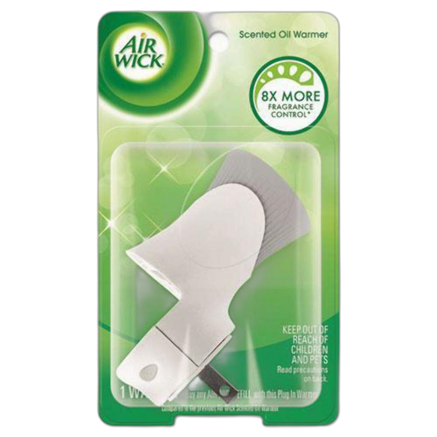 Air Wick - 78046 Plug in Scented Oil Warmer, White, Essential Oils, Air Freshener,6.3" x 2.3" x 3.7", 6.0 Count