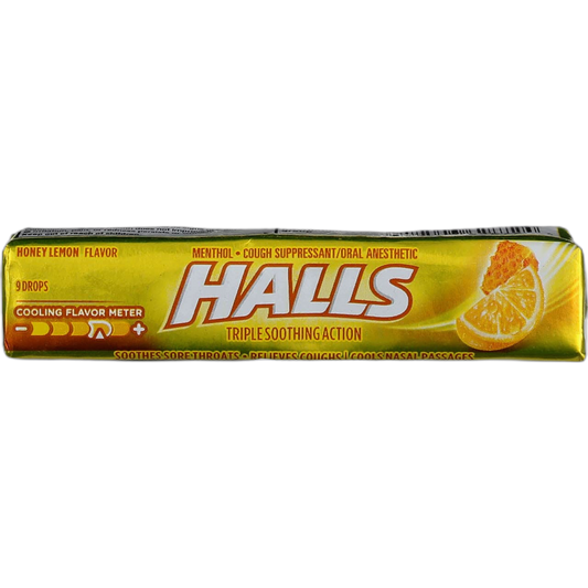 Halls Honey Lemon,1-9 drops stick