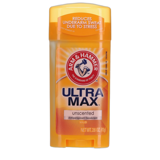 Arm & Hammer Ultramax Invisible Solid Unscented Antiperspirant & Deodorant-2.6 oz