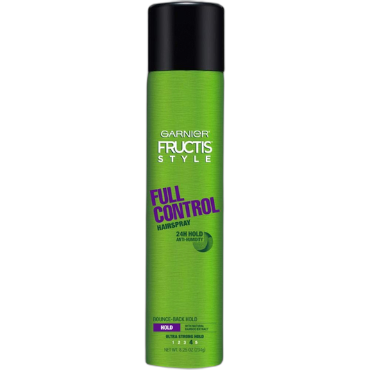 Garnier Fructis Style Full Control Anti-Humidity Hairspray, Ultra Strong Hold, 8.25 oz.