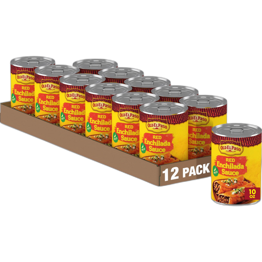 Old El Paso Mild Red Enchilada Sauce, 1 ct., 10 oz. (Pack of 12)