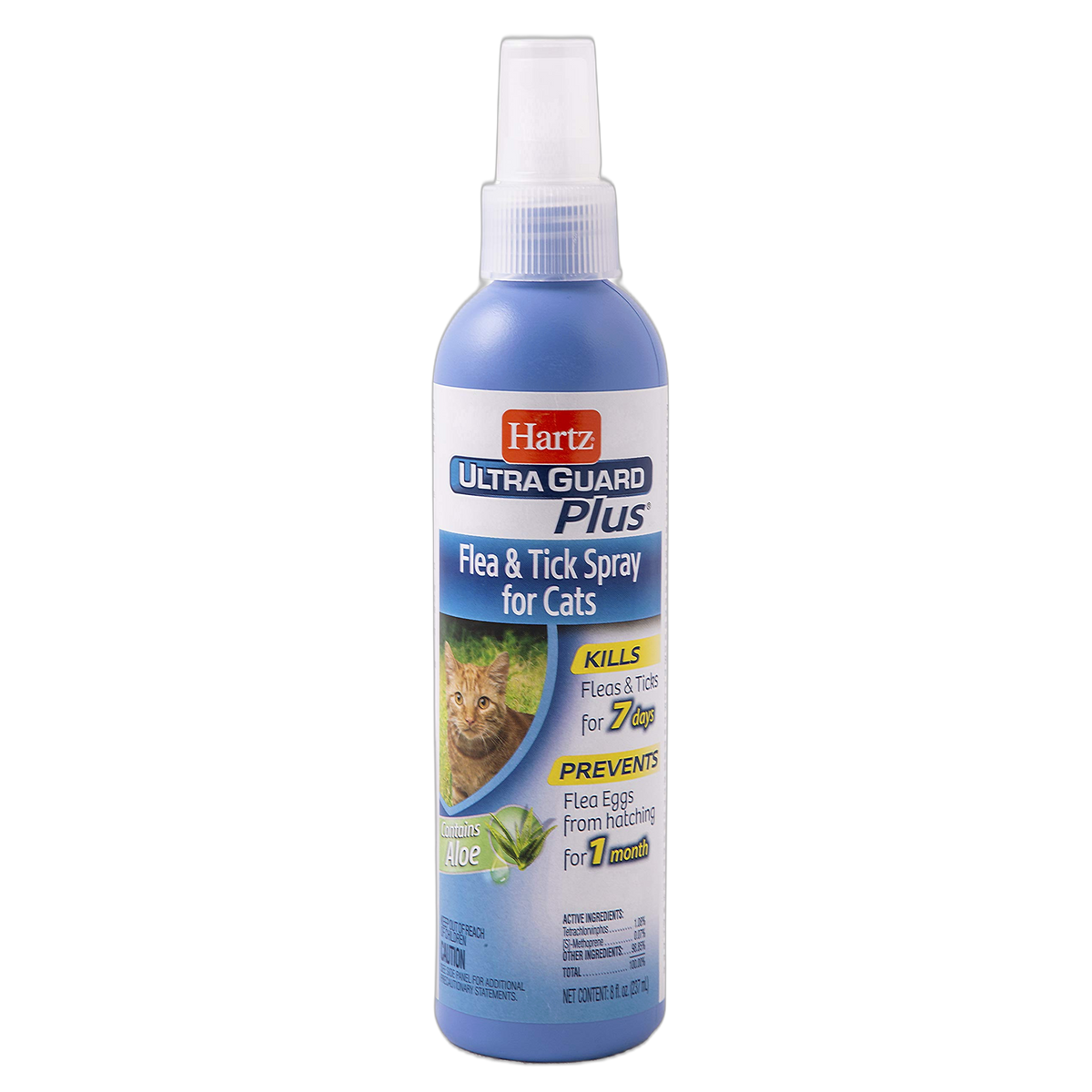 Hartz UltraGuard Plus Cat Flea & Tick Spray, 8 oz