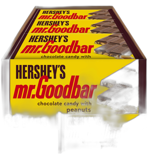 HERSHEY'S MR. GOODBAR Chocolate with Peanuts Candy Bars, 1.75 oz (36 Count)