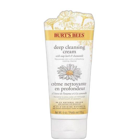Burt's Bees Soap Bark & Chamomile Deep Cleansing Cream, 6 Oz