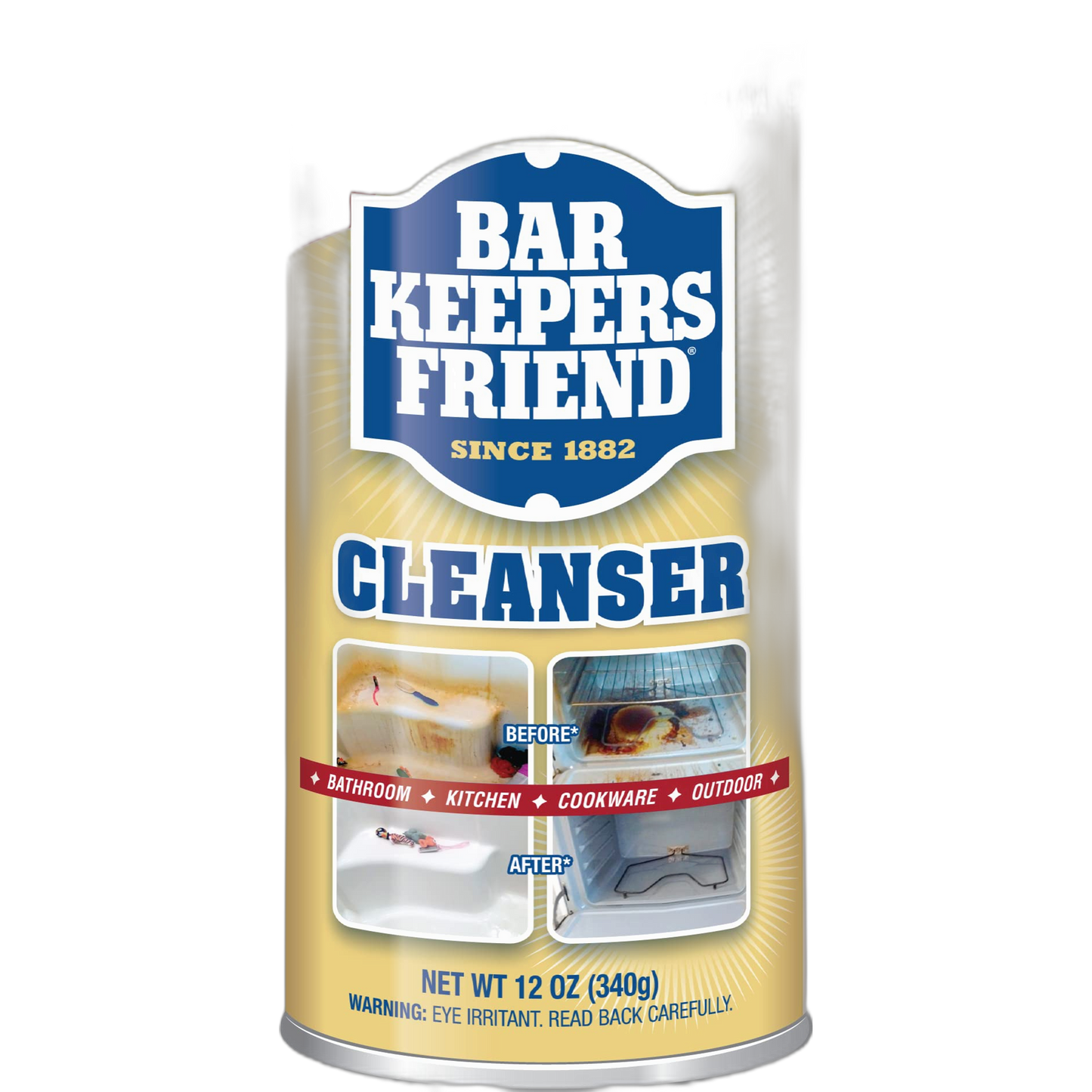BAR KEEPERS FRIEND Powdered Cleanser 12-Ounces (1-Pack)']