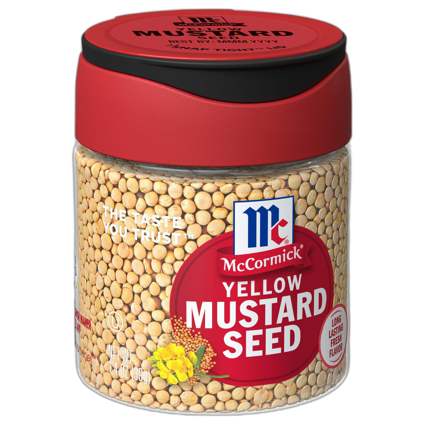 McCormick Yellow Mustard Seed, 1.4 oz