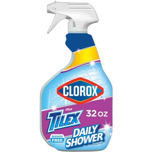 Clorox Plus Tilex Fresh Daily Shower Cleaner, 32 Ounce Spray Bottle (Package May Vary)