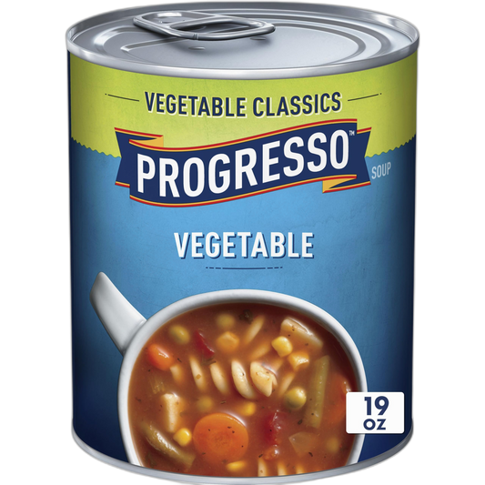 Progresso Vegetable Soup, Vegetable Classics Canned Soup, 19 oz