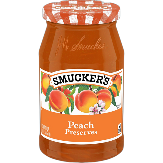 Smucker's Peach Preserves, 18 Ounces