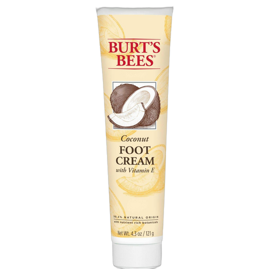 Burt's Bees Coconut Oil Foot Cream, Package May Vary, 4.3 Oz
