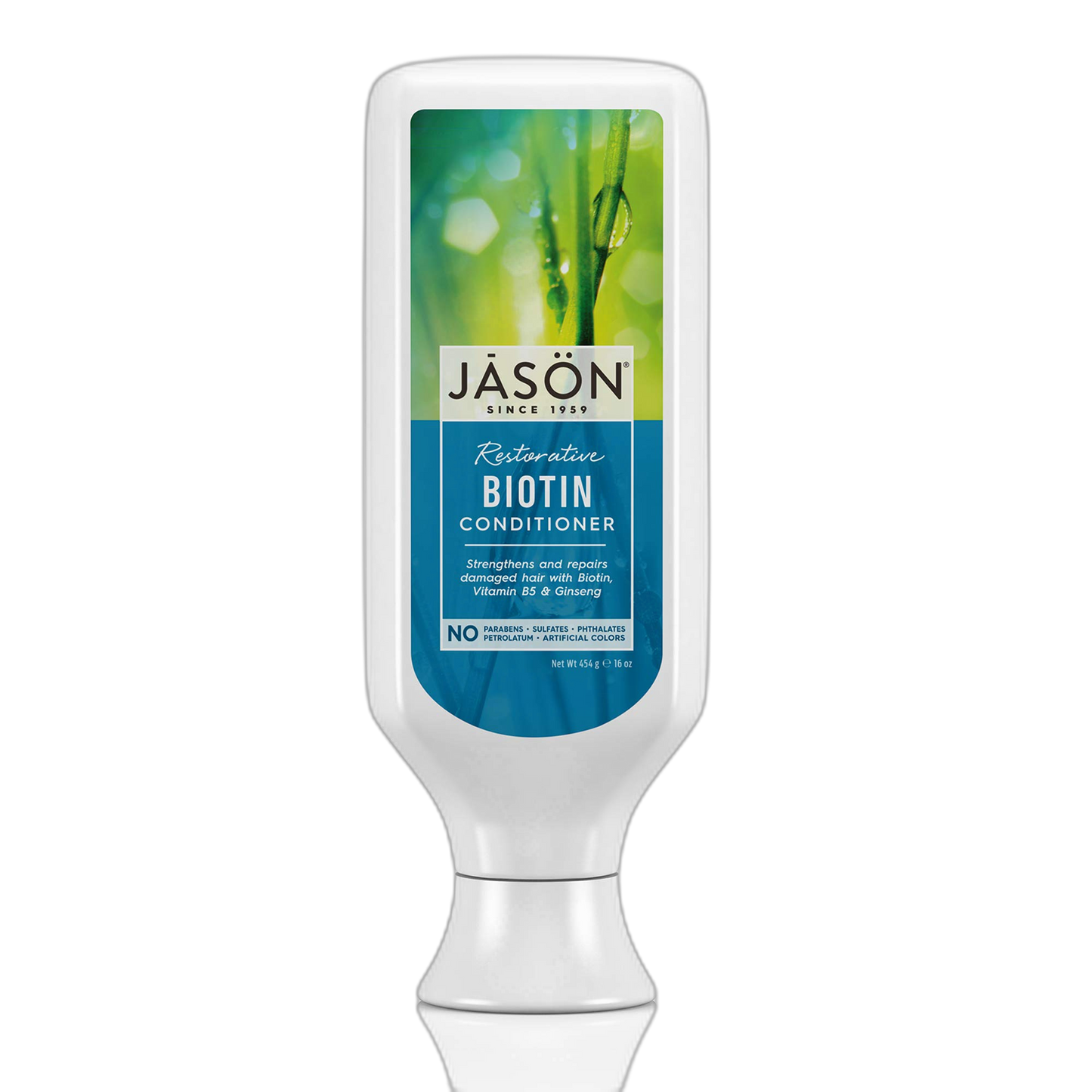 JASON Restorative Biotin Conditioner, 16 Ounce Bottle