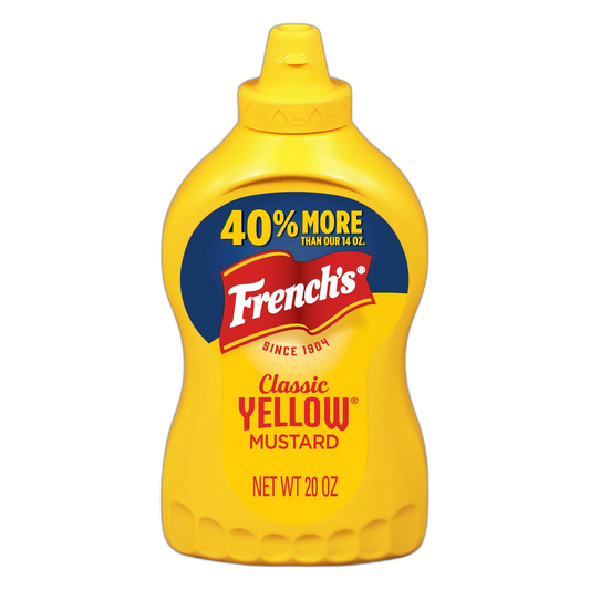 French's Classic Yellow Mustard, 20 oz