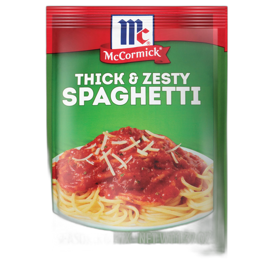 McCormick Thick & Zesty Spaghetti Sauce Mix, 1.37 oz