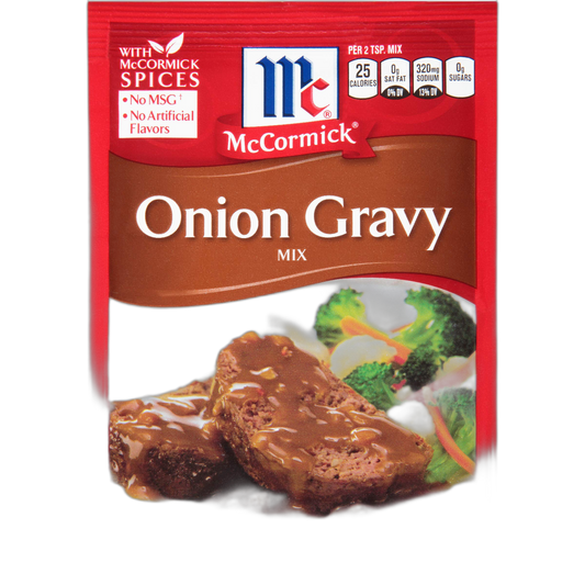 McCormick Onion Gravy Mix, 0.87 oz