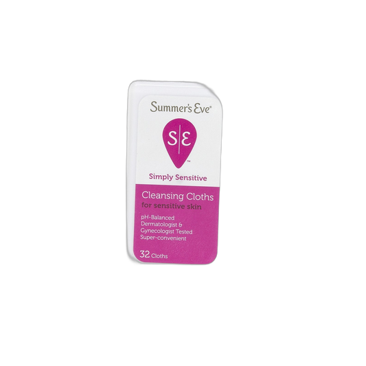 SUMMER'S EVE Cleansing Cloths for Sensitive Skin-32 ct