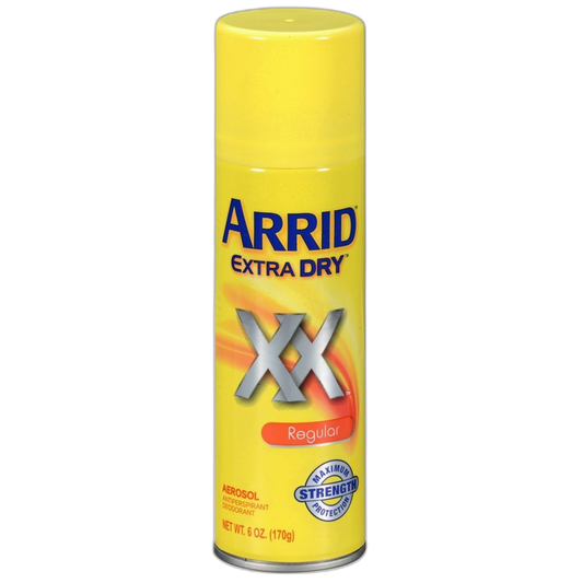 Extra Dry Regular Deodorant Spray by Arrid, 6 Ounce