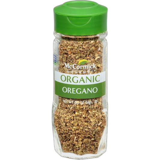 McCormick Gourmet Organic Oregano, 0.5 Oz