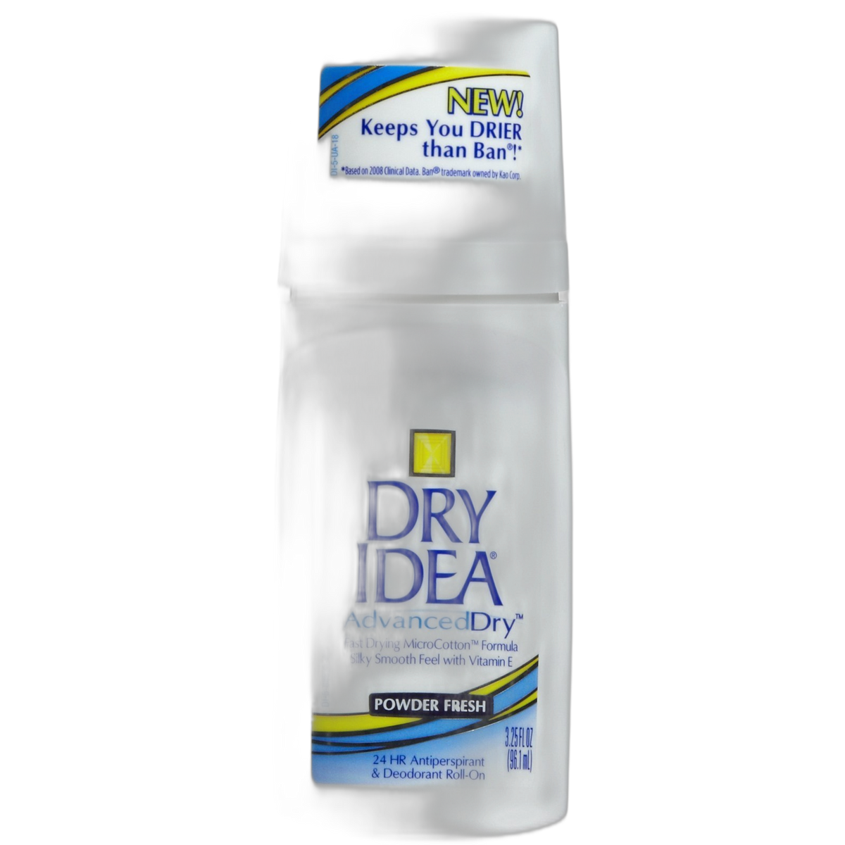 Dry Idea Roll On Antiperspirant/Deodorant, Powder Fresh - 3.25 oz