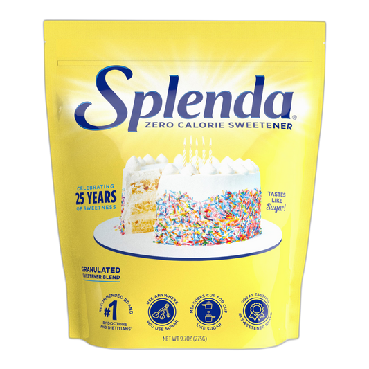 SPLENDA Zero Calorie Sweetener, Granulated Sugar Substitute, 9.7 Oz