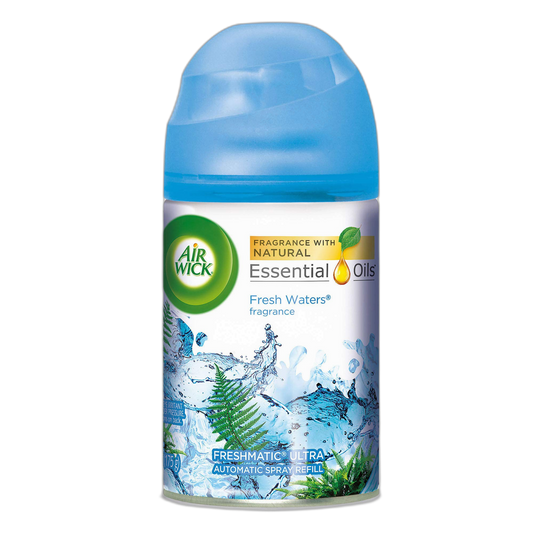 Air Wick Freshmatic Automatic Spray Air Freshener, Fresh Waters Scent, 1 Refill, 6.17 Ounce