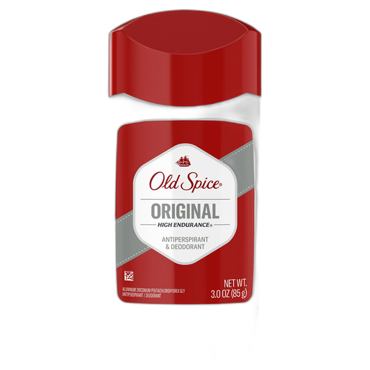 Old Spice Antiperspirant and Deodorant for Men High Endurance Original 3 Oz (Pack of 6)