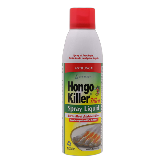 Hongo Killer Antifungal Ultra Spray Liquid 5.3oz - Athlete's Foot Treatment