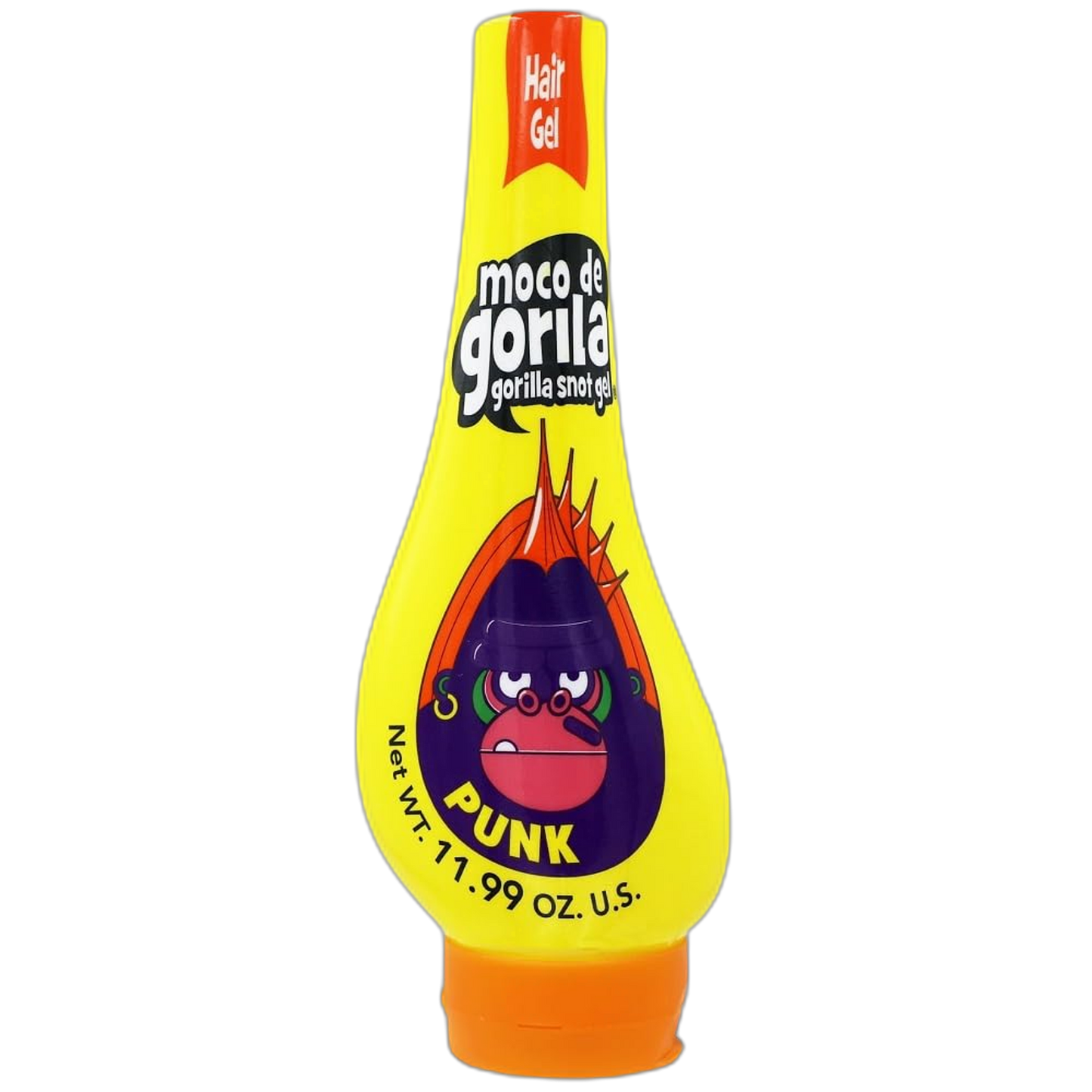 Moco de Gorila Punk Hair Gel | Indestructible Hair Styling Gel for Extreme Long-lasting Hold, Gorilla Snot Gel is the Ultimate Hair Gel to create any Punk Hairstyle; 11.9 oz Squizz Bottle
