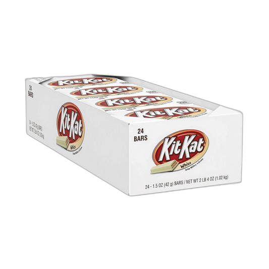 KIT KAT White Creme Wafer Candy Bars, 1.5 oz (24 Count)
