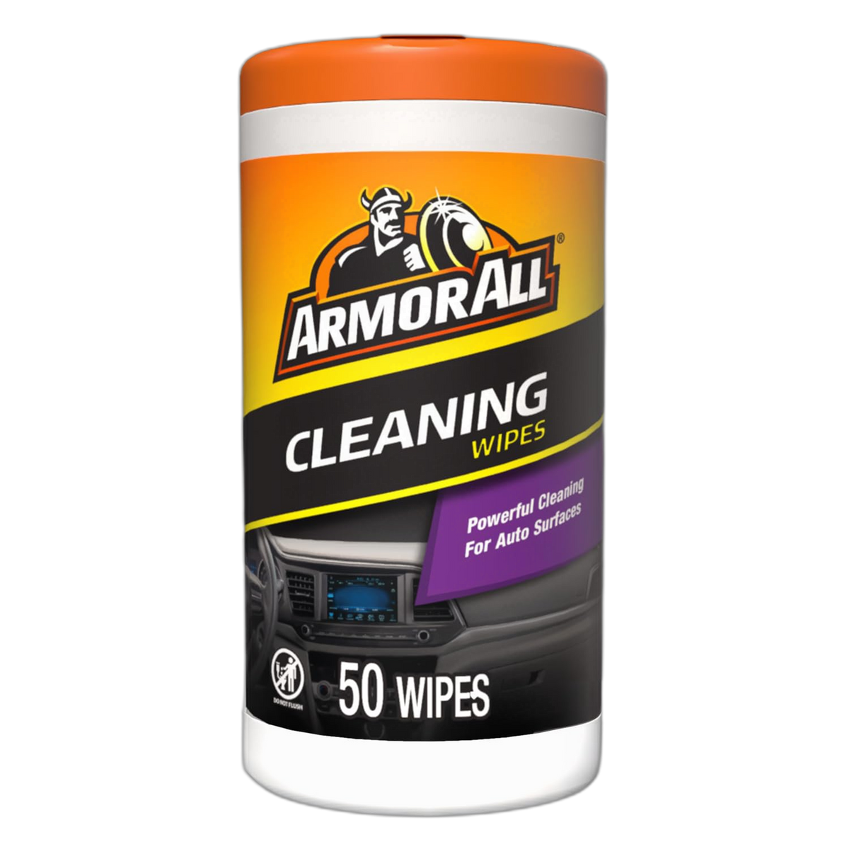 Armor All Car Cleaning Wipes , Wipes for Car Interior and Car Exterior, 50 Wipes Each
