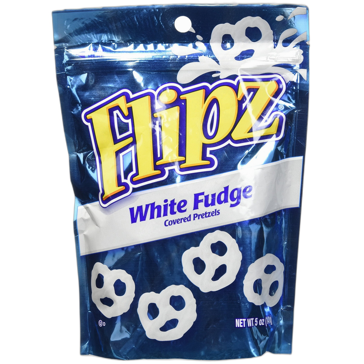 Flipz White Fudge Pretzels, 5oz (Pack of 1)