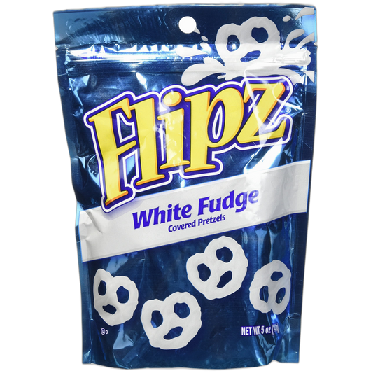Flipz White Fudge Pretzels, 5oz (Pack of 1)
