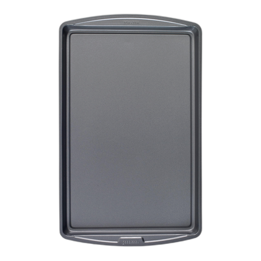 GoodCook Everyday Nonstick Steel Baking Sheet, 17" x 11", Gray, Large Cookie Sheet for Baking, Nonstick Baking Tray, Oven Tray, Non-Stick Cooking Sheet