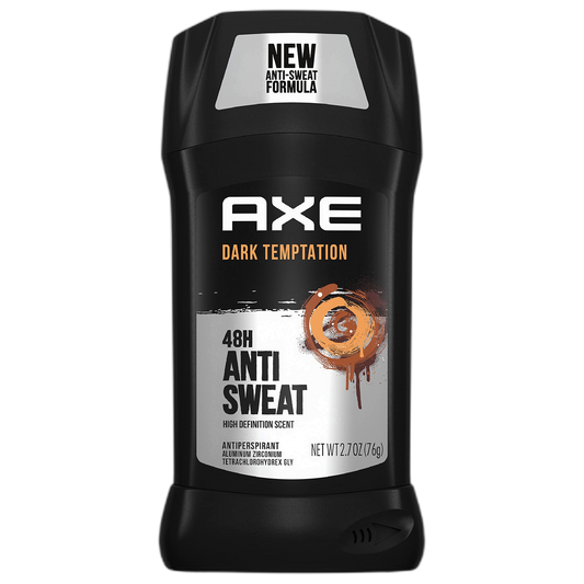 AXE Antiperspirant Deodorant Stick for Men, Dark Temptation 2.7 Ounce (Pack of 6)
