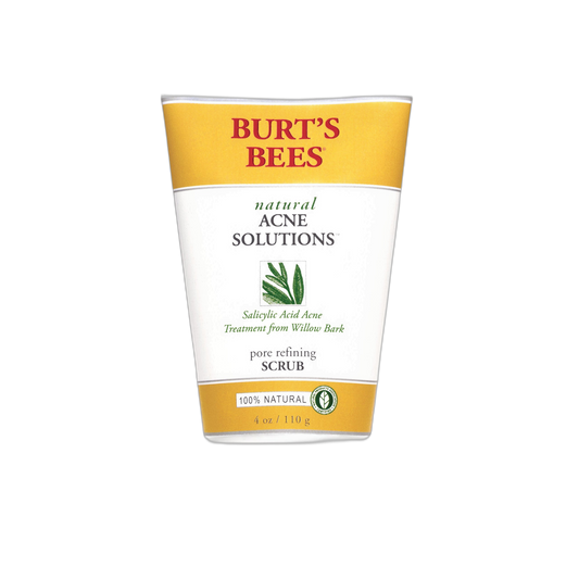 Burt's Bees Acne Pore Refining Scrub, 4-Ounce Tubes (Pack of 3)