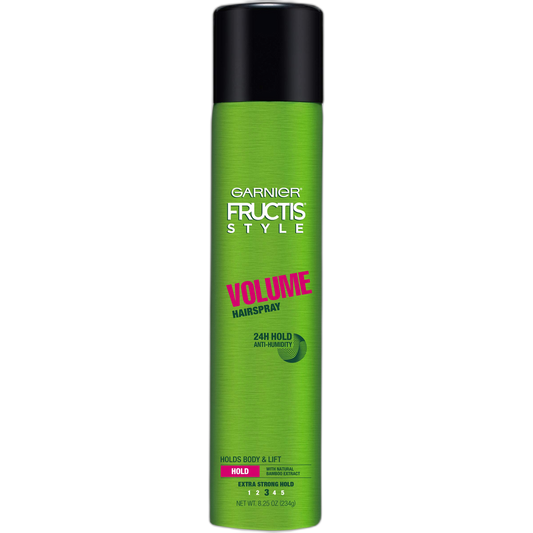 Garnier Fructis Style Volume Anti-Humidity Hairspray, Extra Strong Hold, 8.25 oz.
