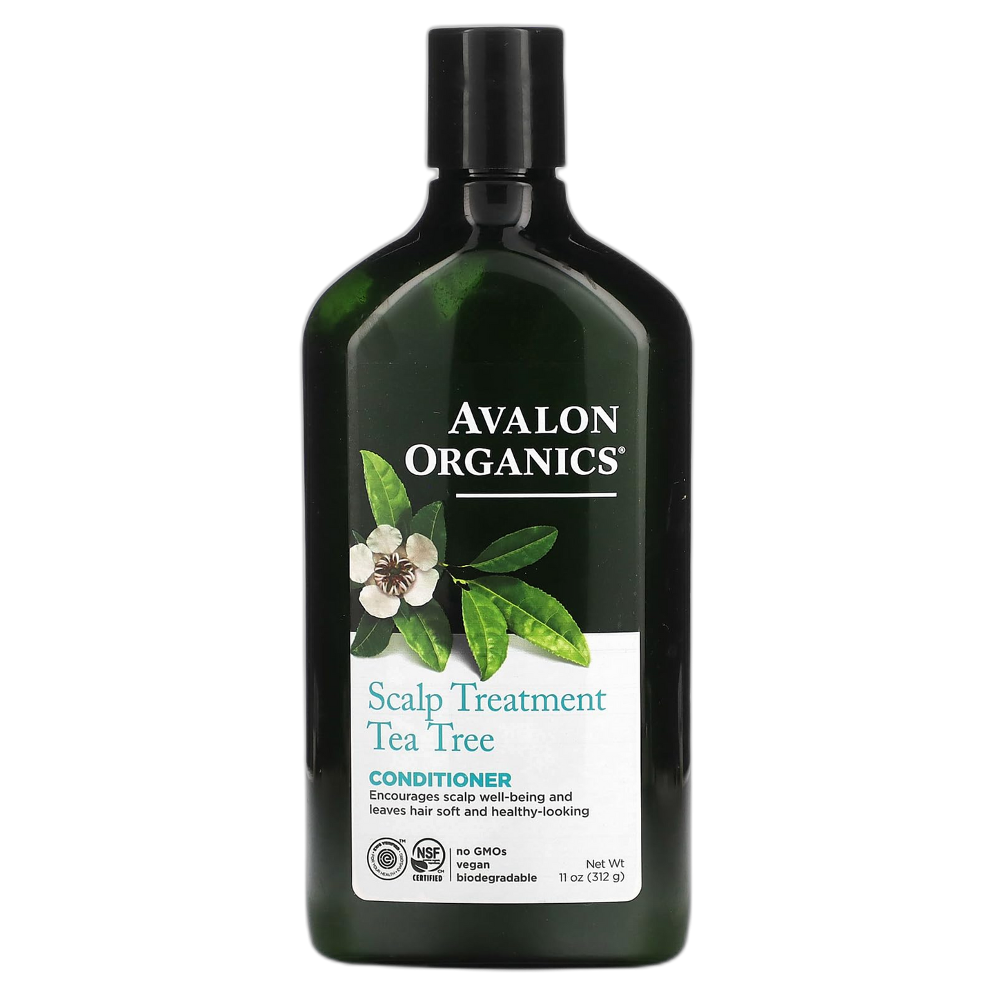 Avalon Organics Conditioner, Scalp Treatment Tea Tree, 11 Oz,Packaging May Vary