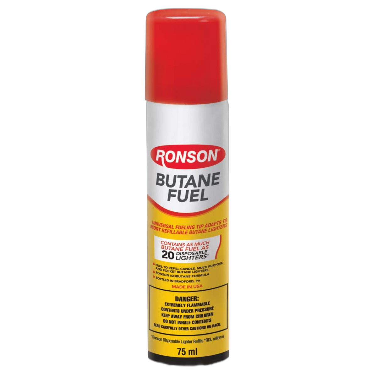 Ronson 99142 Multi-Fill Ultra Butane Fuel, 1.48 oz./42g