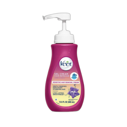 Veet Gel Hair Remover Cream with Essential Oils, 13.50 Ounce (Package May Vary)